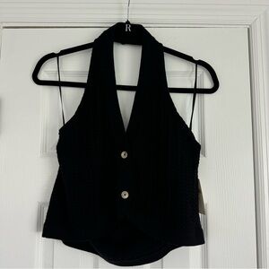 Anthropologie halter sweater